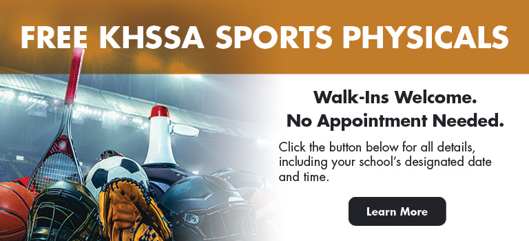 Free KHSAA Sports Physicals