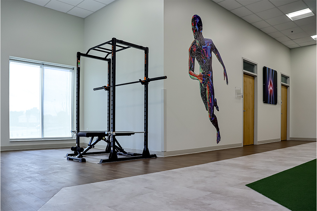 Advanced Orthopedics New Building Physical Therapy Space