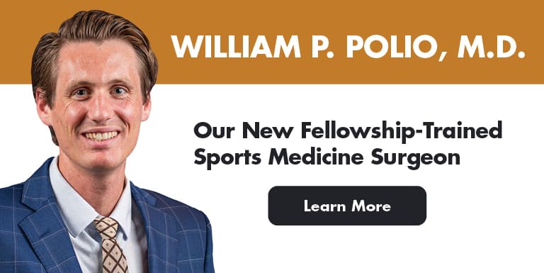New Doctor: William P. Polio, M.D.